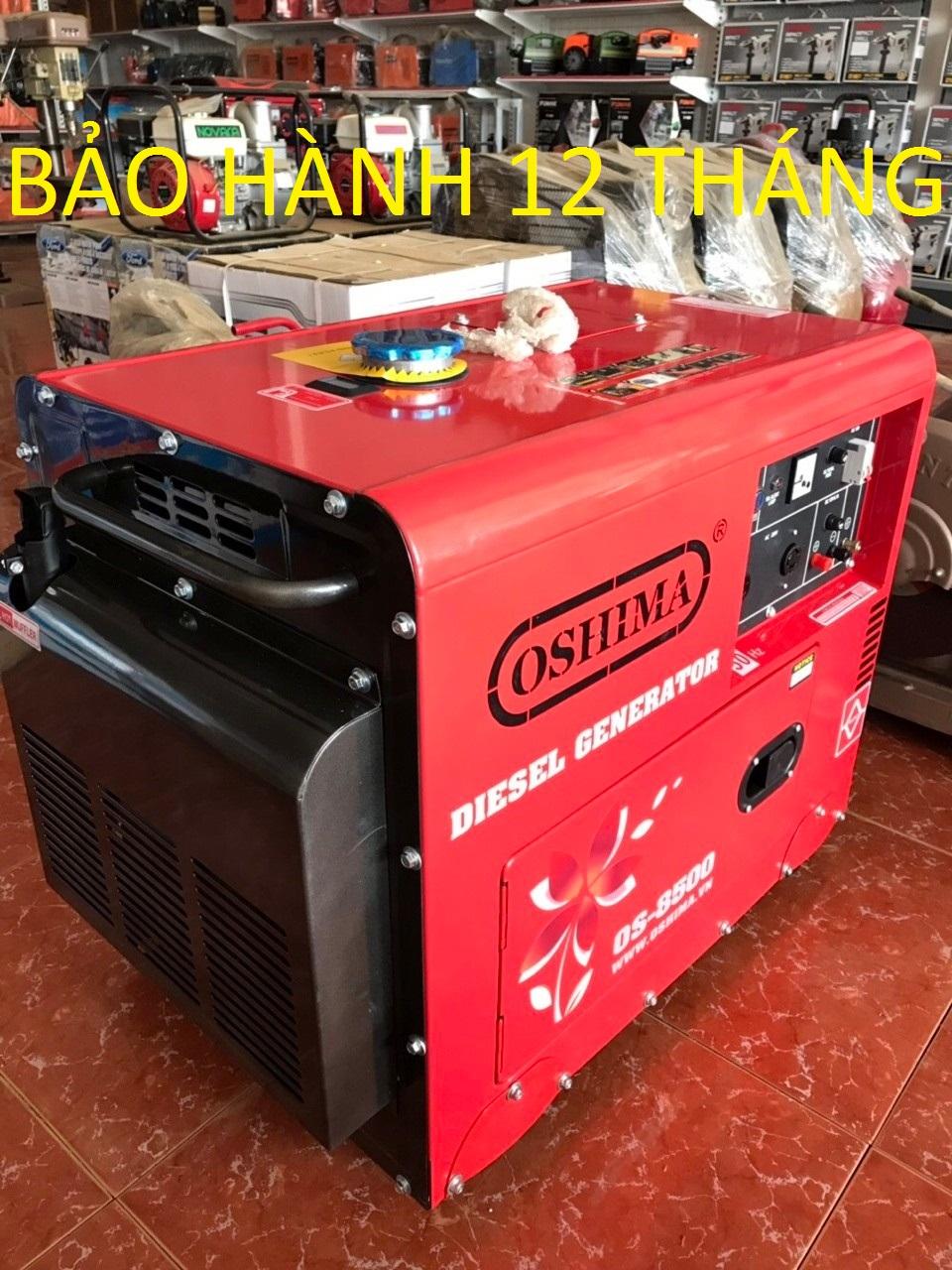 Máy Phát Điện Chạy Dầu 7kw Oshima 8500