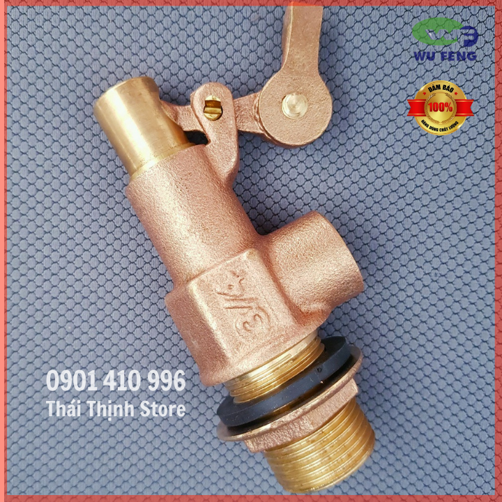 Van Phao Cơ Đồng Ngắt Nước Tự Động WUFENG WF331 Phi 21mm Phi 27mm Phi 34mm