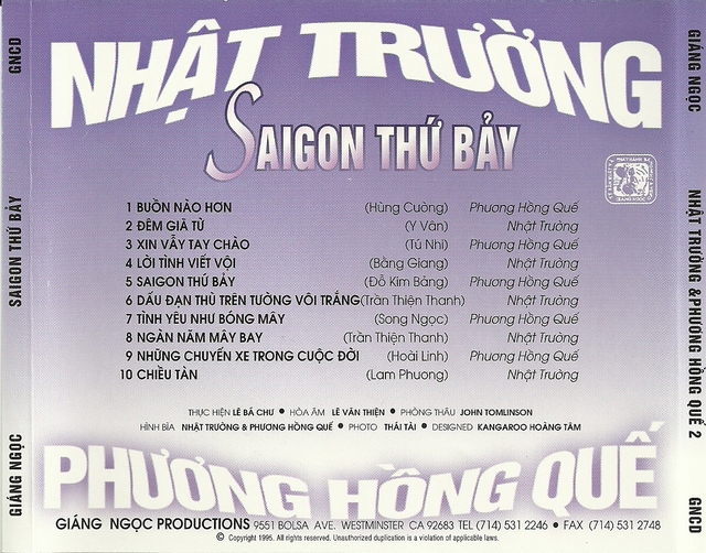 Bộ 5 đĩa cd Giáng Ngọc CD 1