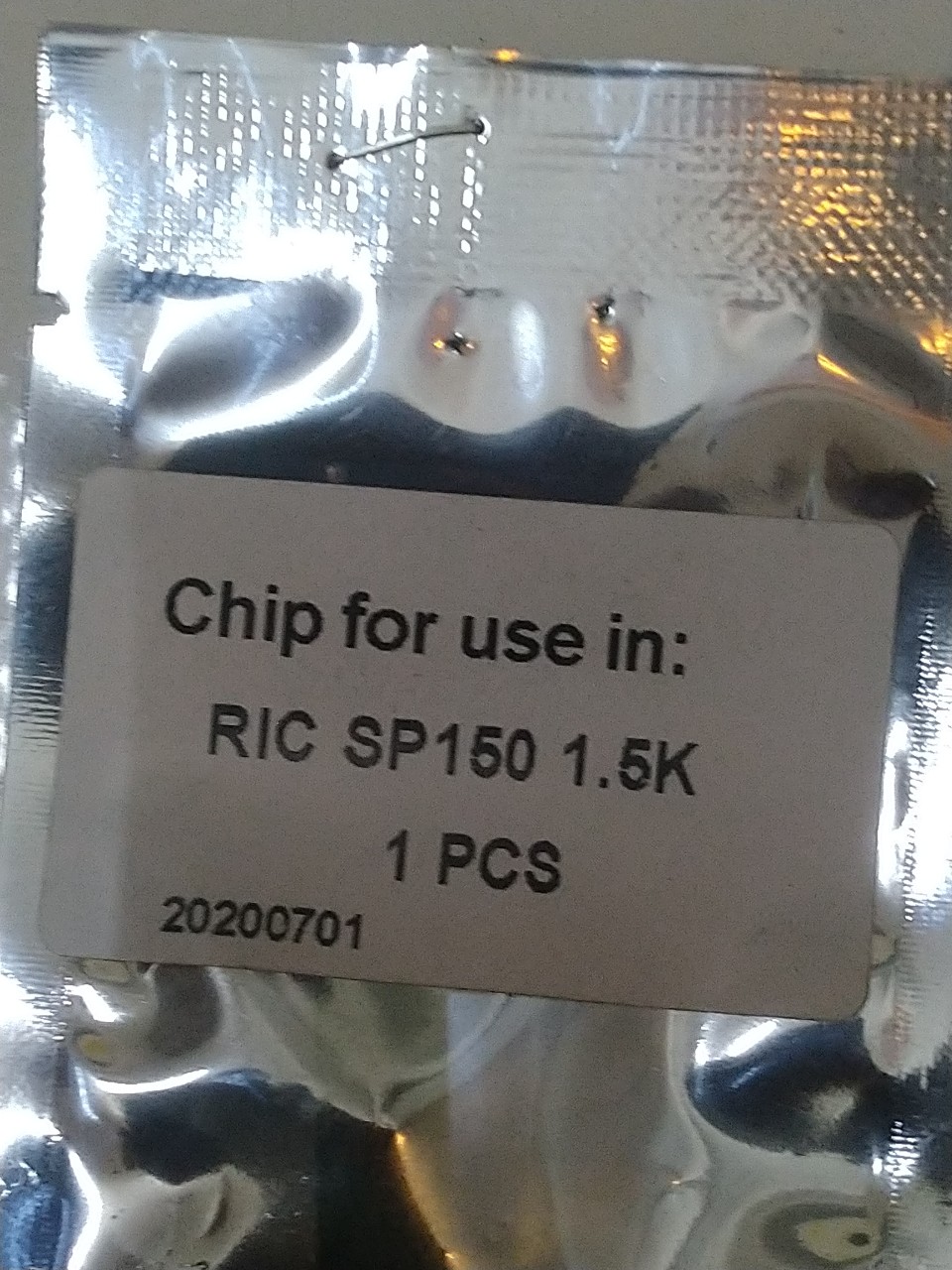 Chíp mực dành cho máy in Ricoh Sp 150U/150S/ 150w