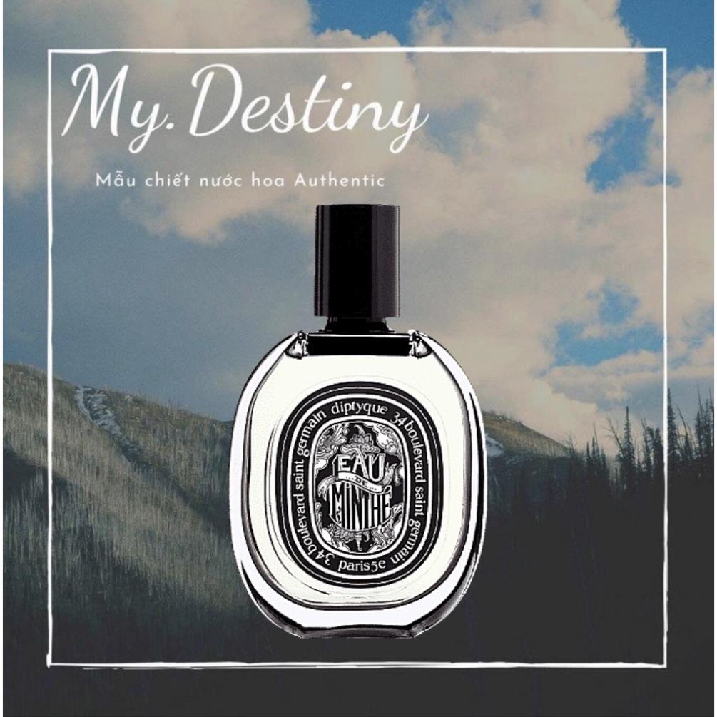🖤 nước hoa dùng thử diptyque eau de minthe edp test 10ml/20ml _mʏ.dᴇsᴛɪɴʏ