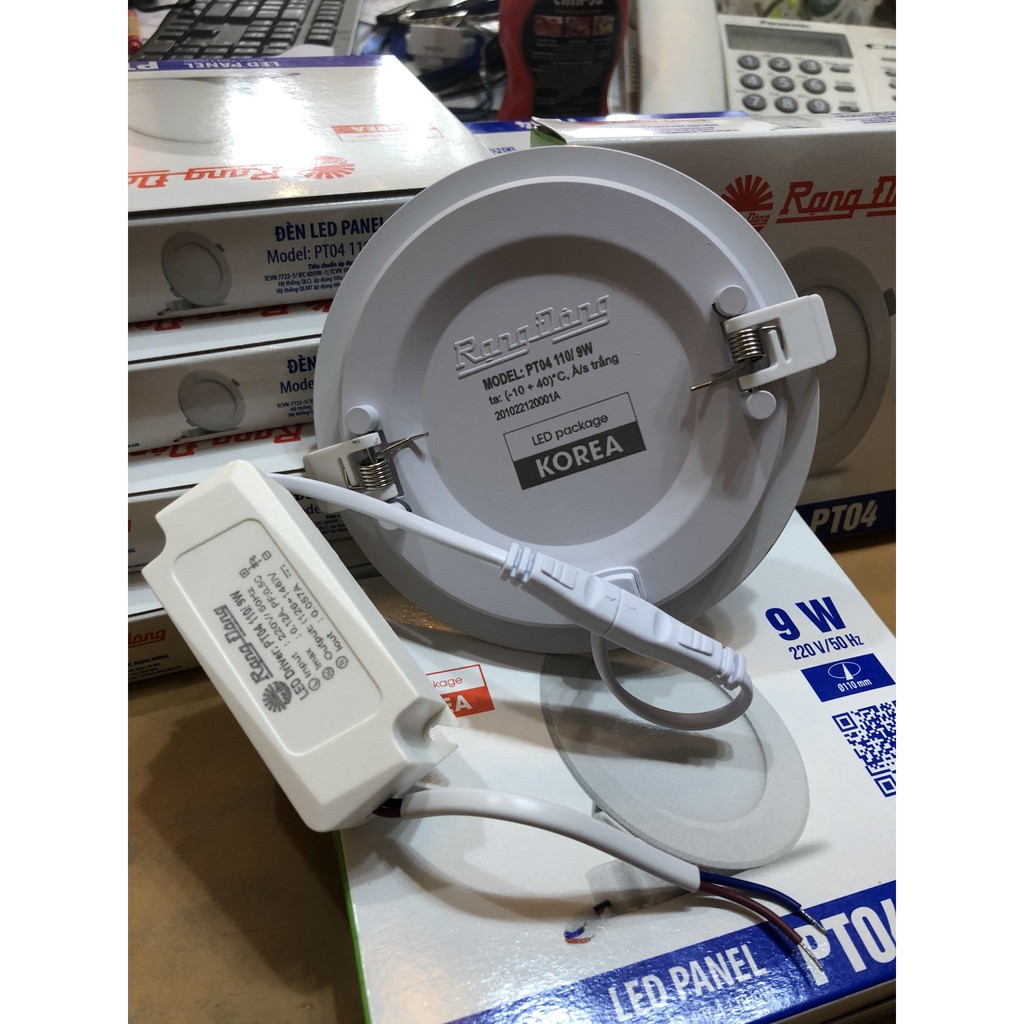 Đèn Led Âm Trần Mỏng 110/9W Rạng Đông