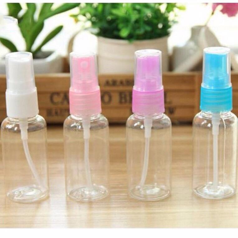 Set 2 Lọ Xịt Dung Dịch Mini 50 ml và 100ml