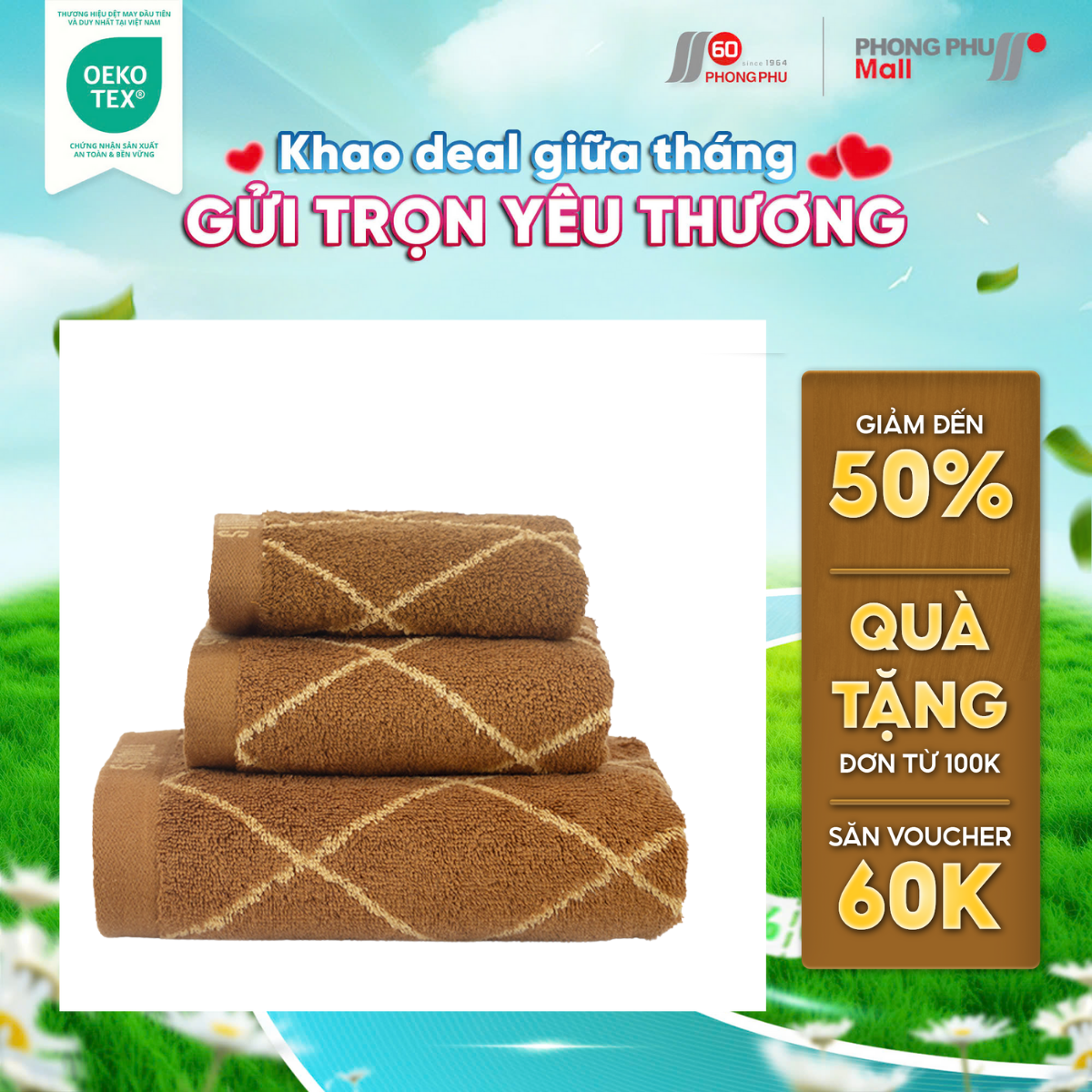 Khăn Mặt Mollis Cotton FM8Z 34x75cm