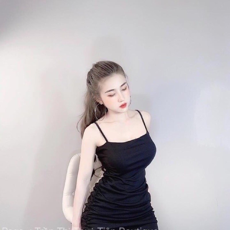 ĐẦM HAI DÂY NHÚN BODY