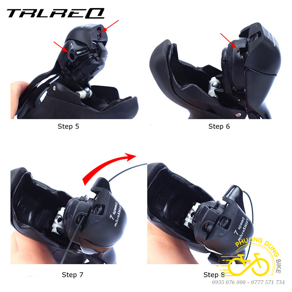 Ruột dây đề dây phanh xe đạp lõi Teflon không rỉ TRLREQ