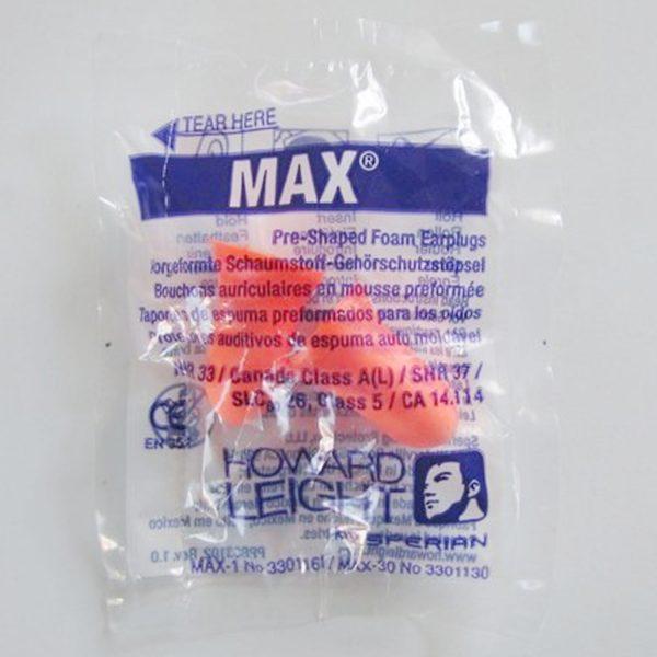 Bộ 10 nút tai chống ồn không dây Howard Leight Max 1
