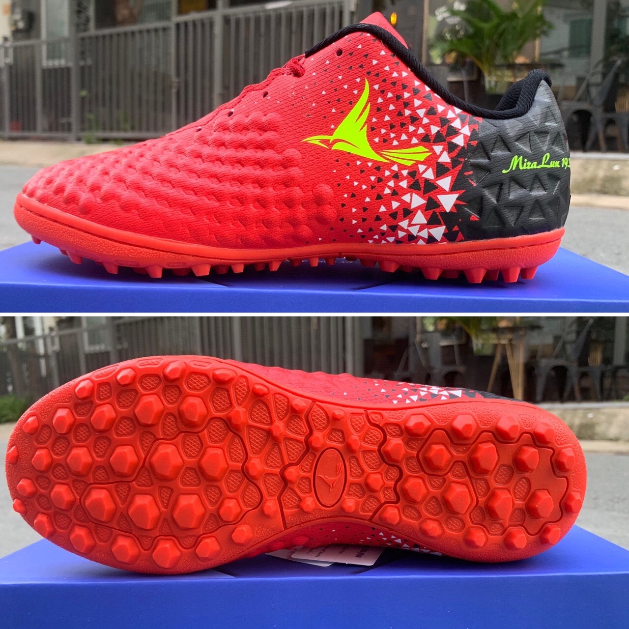 [HCM]Giày Đá Bóng Mira Lux 19.3 chính hãng Full Box có bảo hành - Giày Bóng Đá - Giày Đá Banh Sân Cỏ Nhân tạo