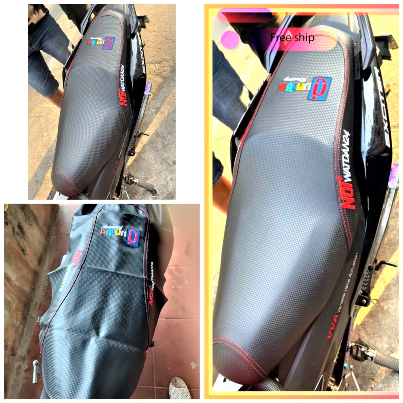 VỎ DA BỌC YÊN THÁI HÀNG XỊN CHỐNG THẤM CHO CÁC LOẠI XE MÁY , VỎ YÊN XE MÁY CHỐNG THẤM LOẠI TỐT MAY SẴN CHO CÁC LOẠI XE , VỎ BỌC YÊN XE MÁY ĐẲNG CẤP , PHỤ TÙNG XE MÁY , PHỤ KIỆN TRANG TRÍ XE MÁY