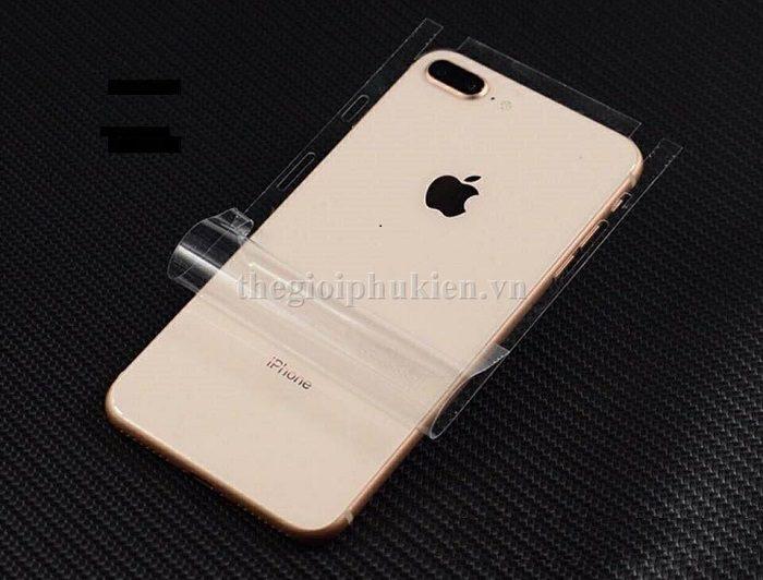 Dán PPF tự phục hồi trầy xước cho mặt lưng iPhone 7 Plus / 8 Plus