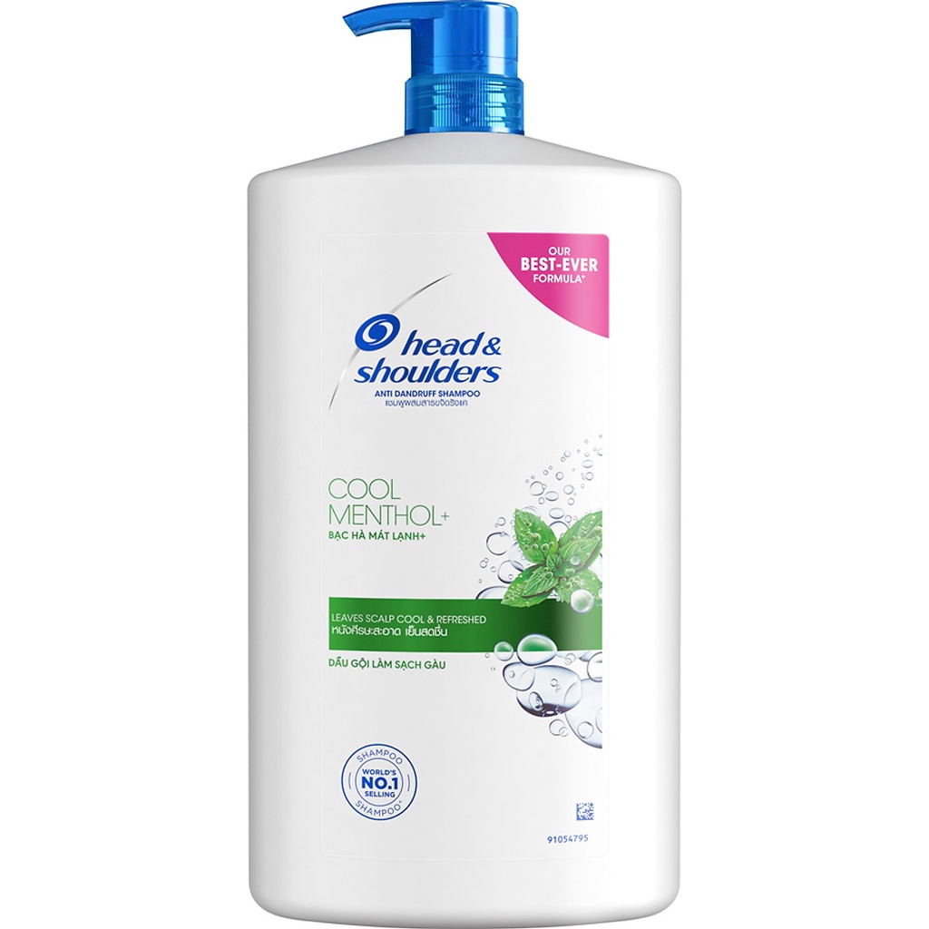 Dầu Gội Head & Shoulder 1800ml Bạc Hà Mát Lạnh (Dầu Gội Head & Shoulder 1.8kg)