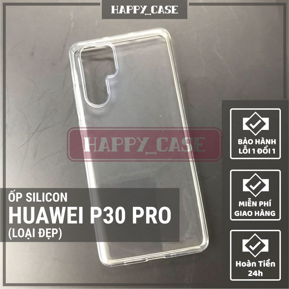 Ốp Điện Thoại HUAWEI P30 PRO (LOẠI ĐẸP) Thin Transparent Silicon