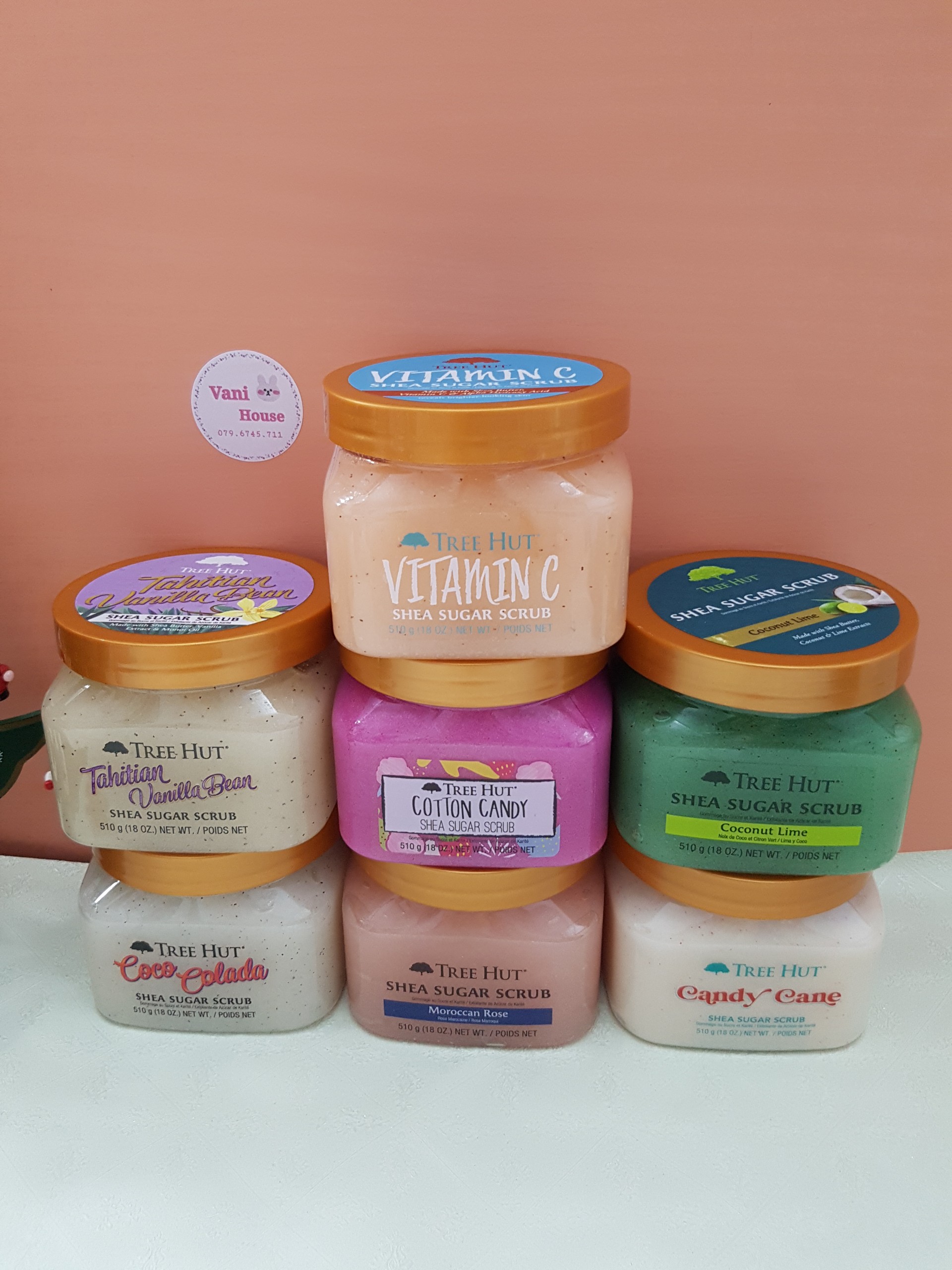[Chính Hãng] Tẩy Tế Bào Chết Cơ Thể Tree Hut Shea Sugar Scrub 510g