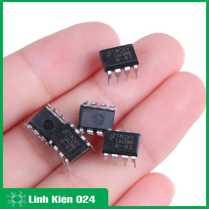 IC LM386 DIP8 / SOP8 khuếch đại công suất