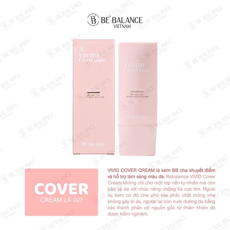 Kem chống nắng xịn xò Vivid Sun Fluid Be'Balance