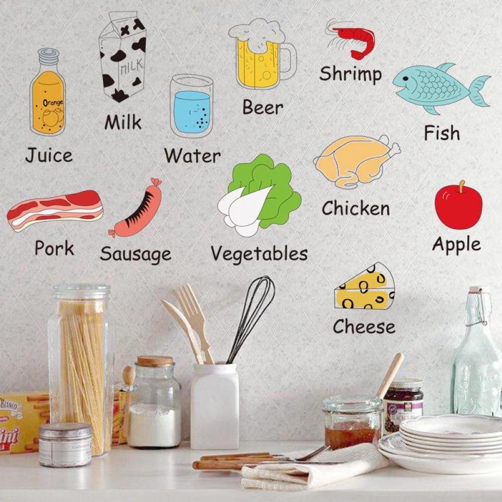 "Decal ,Sticker, Wall Sticker, Giấy dán tường phòng ngủ, phòng khách 3D cho bé Mẫu Động vật và phương tiện giao thông Tiếng Anh , có keo sẵn, bóc dán dễ dàng trên mọi về mặt phẳng"