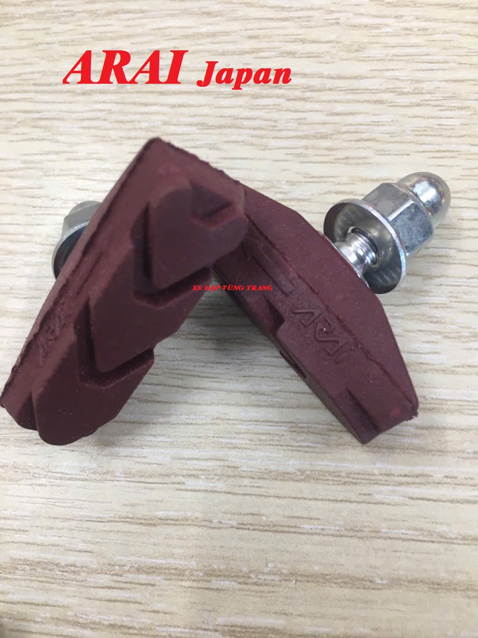 [FREESHIP MAX] MÁ PHANH ARAI - JAPAN / Má phanh xe đạp nhật .