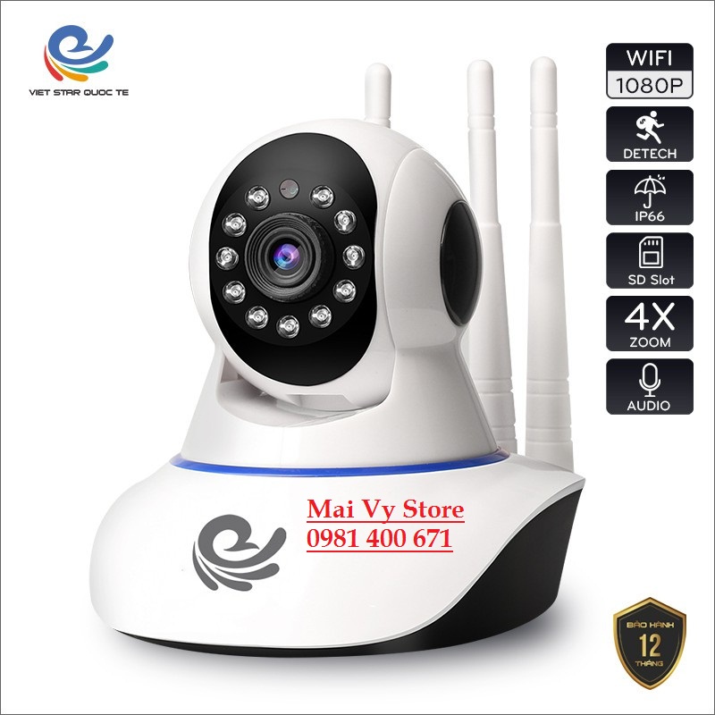 CAMERA 3 ANTEN CARECAM 2.0 XFL200 ( MÃ MỚI CC1021 )