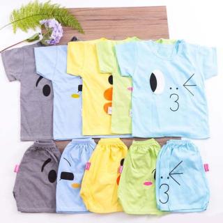 Combo 5 bộ quần áo cộc tay dành cho trẻ em ( giao màu ngẫu nhiên) thumbnail