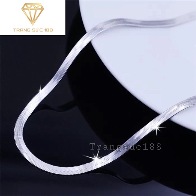 Dây chuyền inox nam dây mì DN089