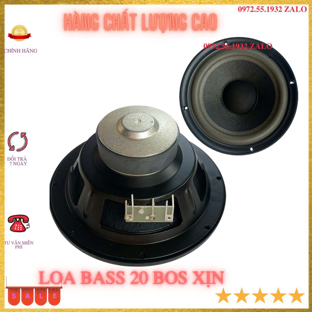 Loa bass 20 bos seri 4 hàng cao cấp chất âm xịn - giá 1 chiếc