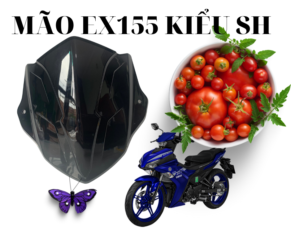 chắn gió ( mão ) exciter 155cc 2021 kiểu SH
