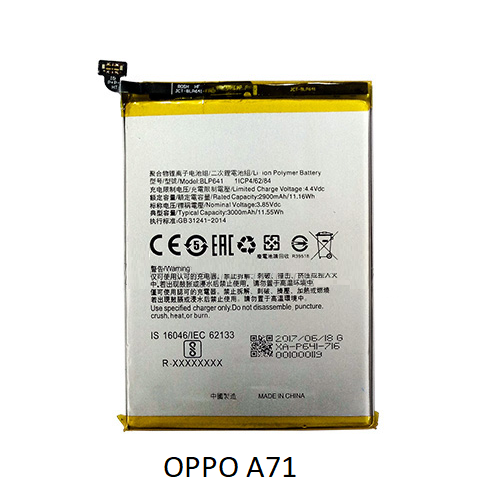 Pin Oppo A71 BLp641
