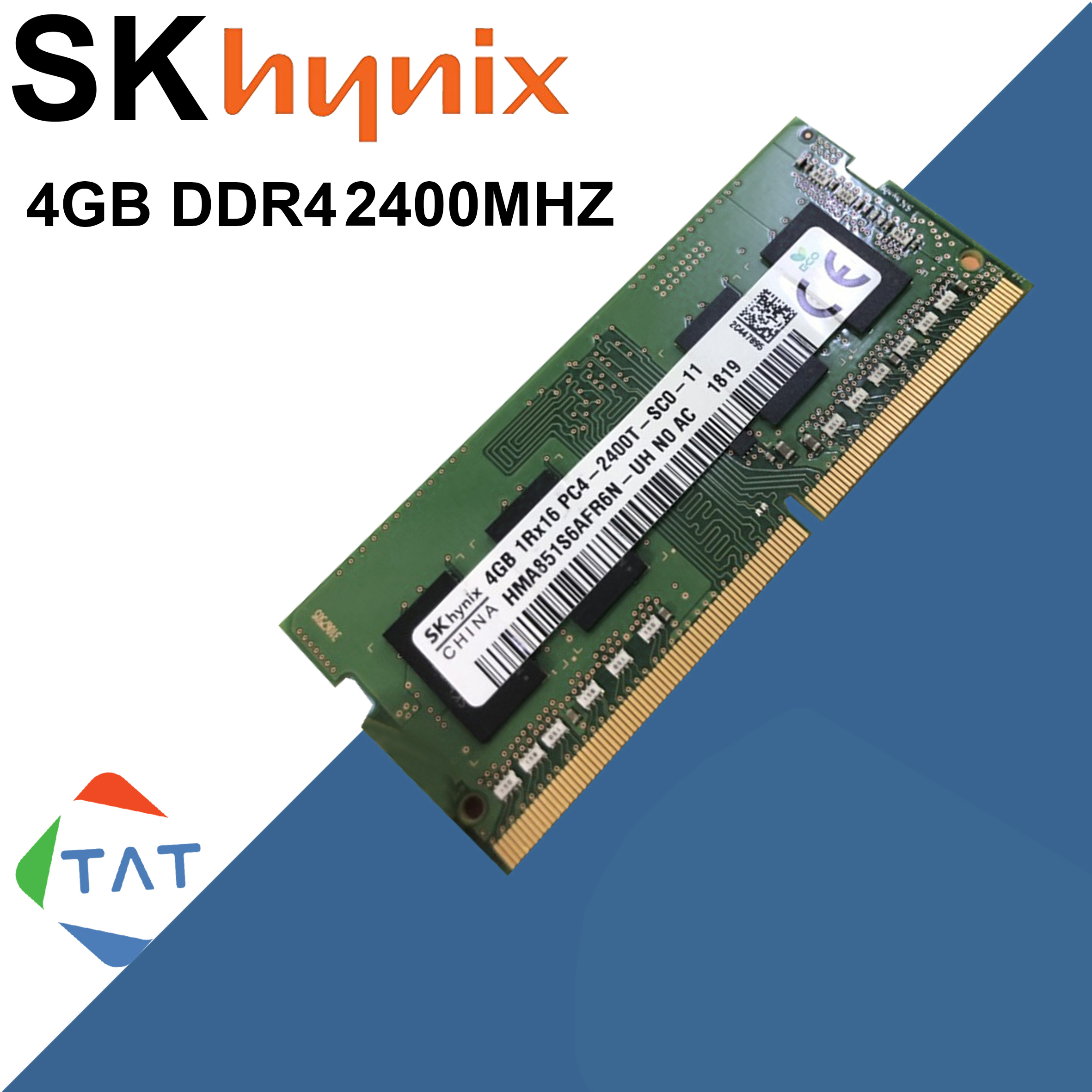 Ram Laptop Hynix 4GB DDR4 Bus 2400Mhz
