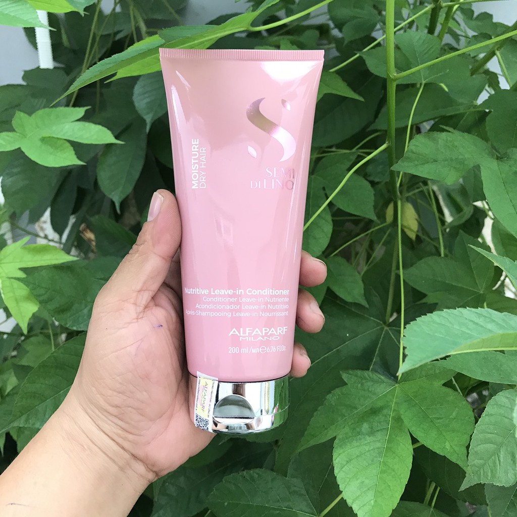 [Alfaparf-Italia] Kem xả khô Moisture dành cho tóc khô xơ Semi Dilino Nutritive Leave-in Conditioner Alfaparf 250ml
