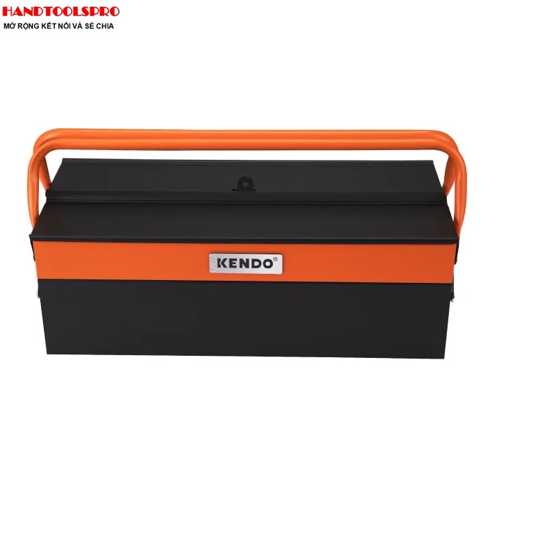 Hộp dụng cụ sắt 3 khay 46 x 20 x 16 cm Kendo 90200