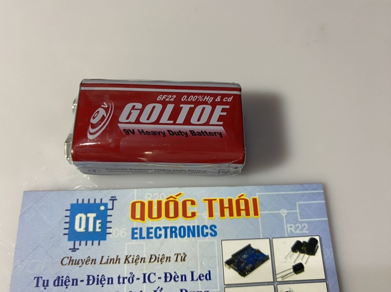 Pin 9v hiệu goltoe
