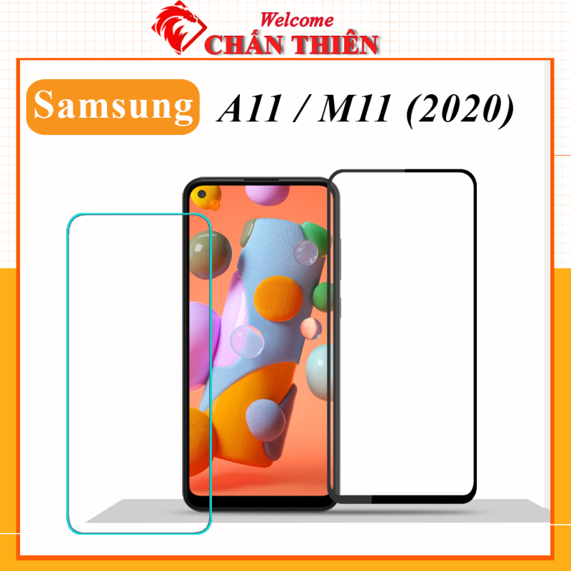 Kính cường lực Samsung A11 M11 full màn hình và trong suốt cảm ứng mượt tặng kèm khăn lau