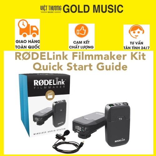 Micro không dây RODE Link Filmmaker Kit