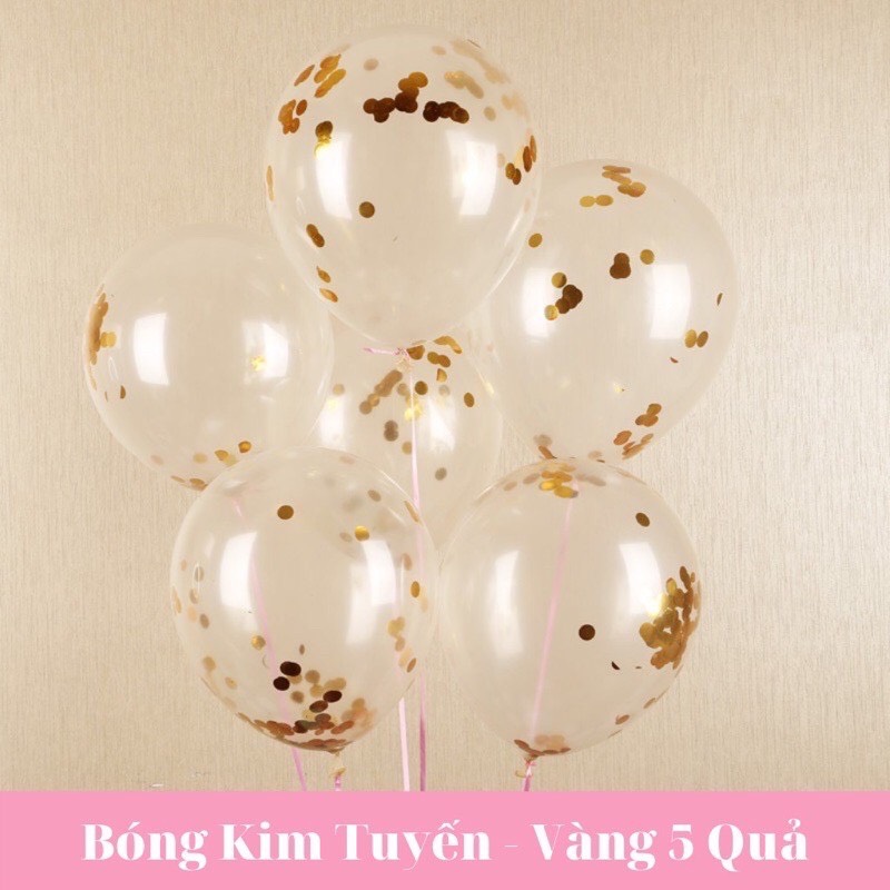 Bóng bay trang trí phòng cưới