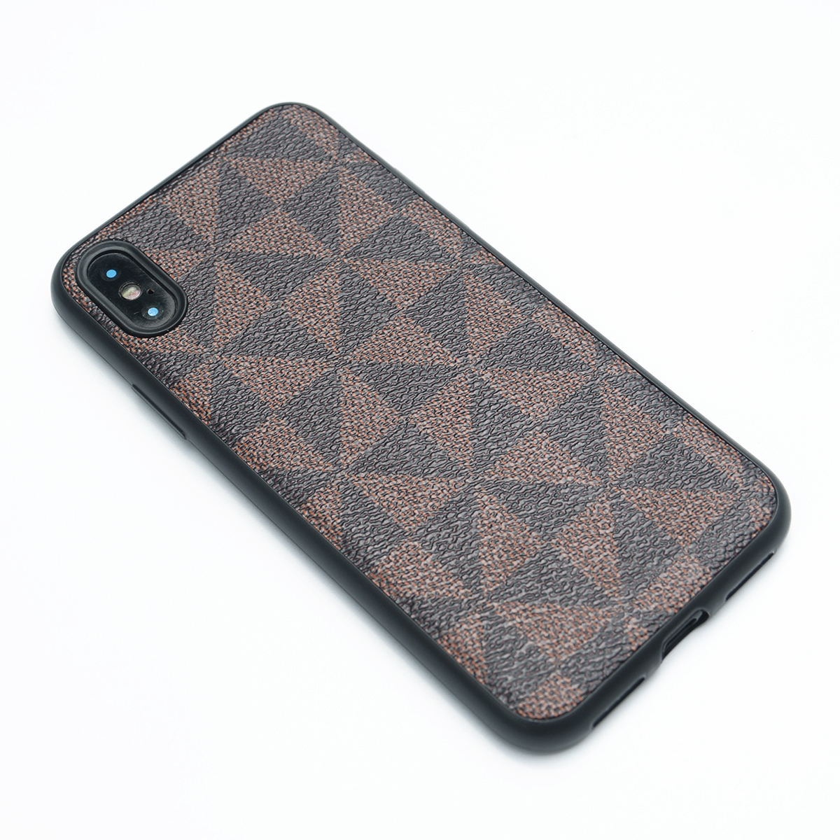 Ốp lưng dẻo vân caro Dada cho điện thoại iPhone XS Max
