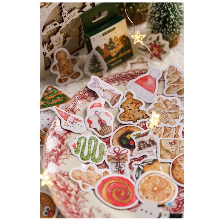 Bộ Sticker / Hình dán Kiểu Dáng Giáng Sinh - Sticker Noel (45 Hình)