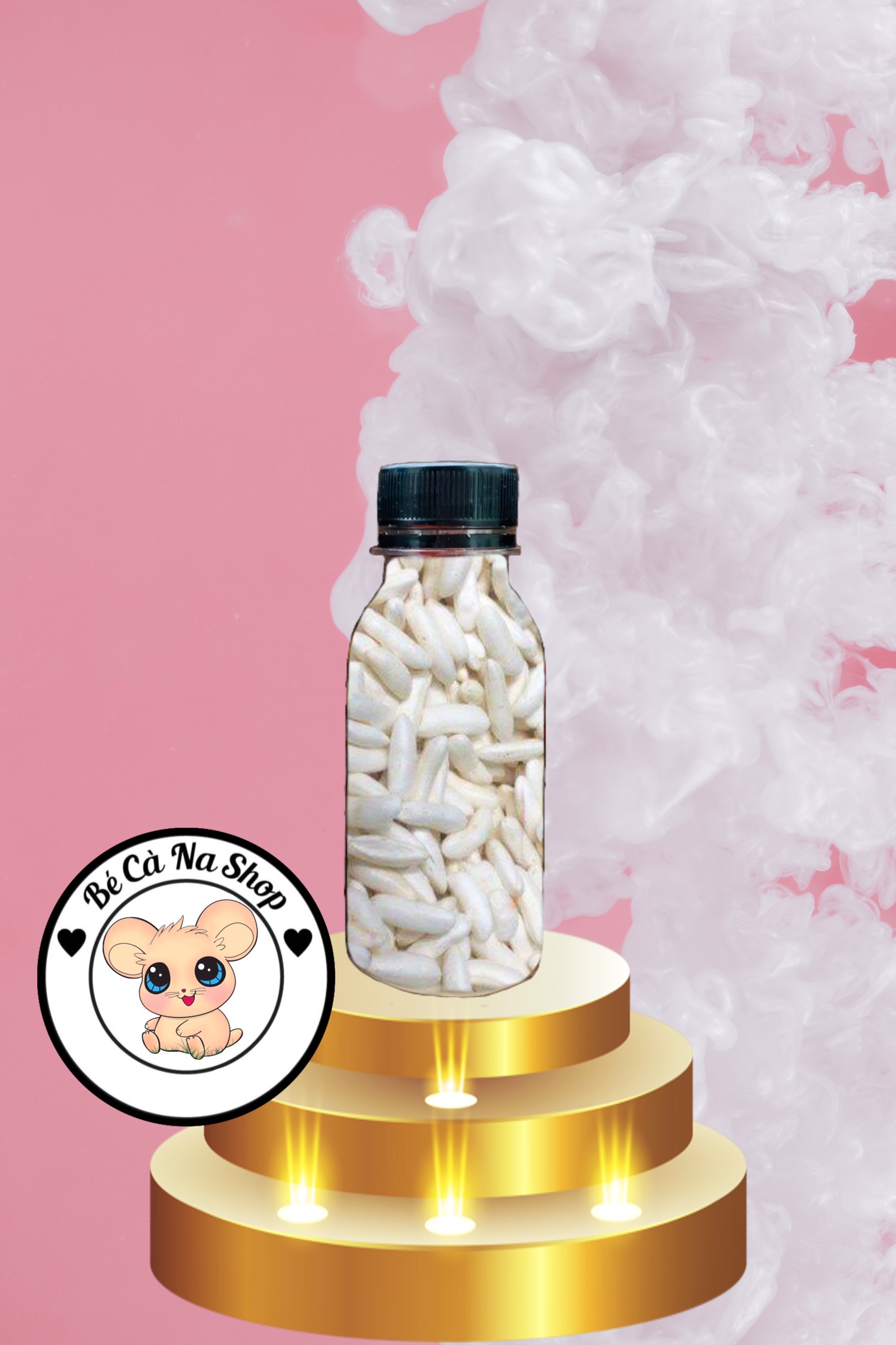 cốm gạo , bỏng gạo cho hamster