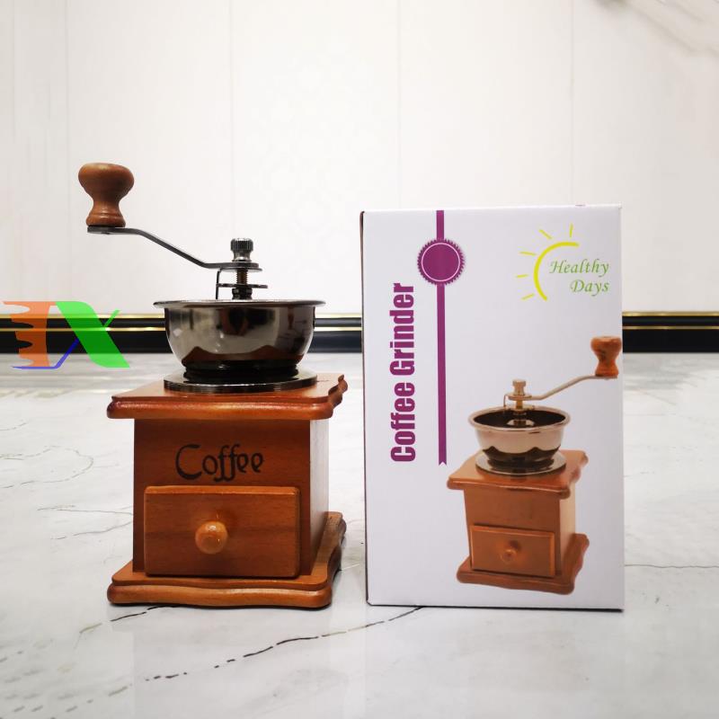 Grinder cafe mini, Coffee Mill beans hand crank, grinding machine coffe