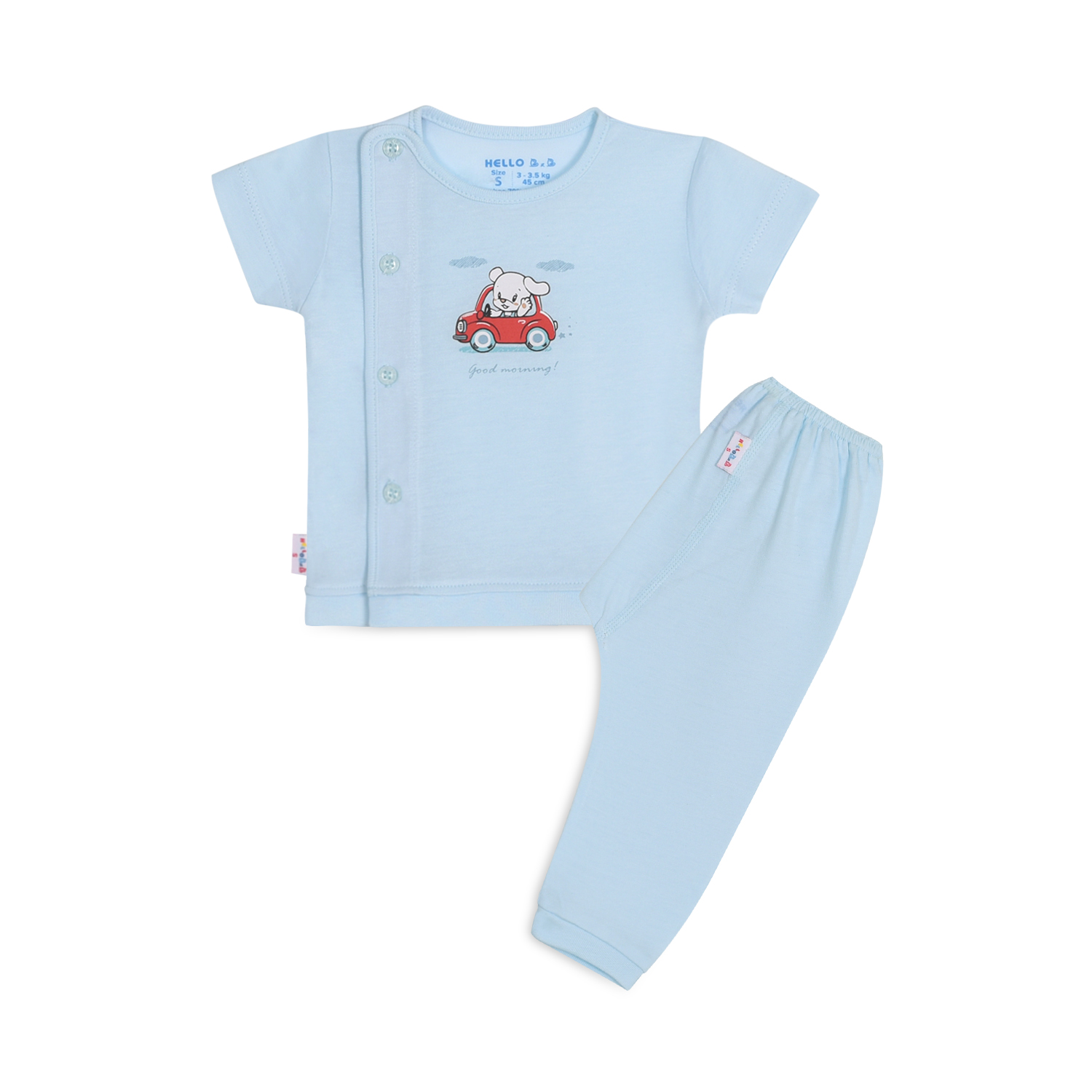 BỘ SƠ SINH BÁC SĨ BO TAY NGẮN 1327- HELLO BB