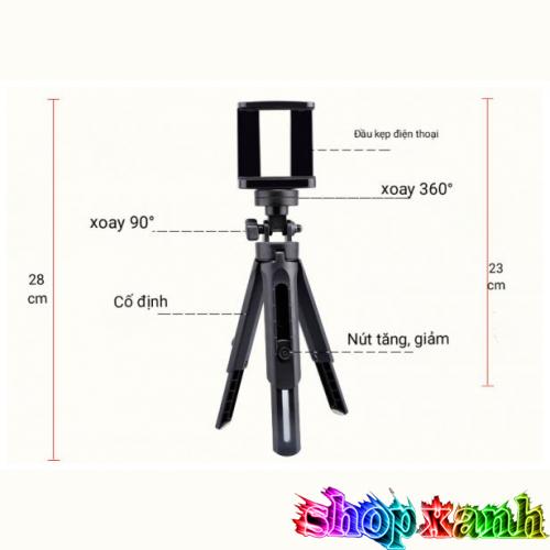 Giá đỡ điện thoại 3 chân Tripod MT01 mini siêu chắc
