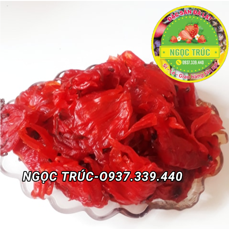 [HCM]MỨT HOA HỒNG(HOA ATISO ĐỎ) 500G - ĐẶC SẢN ĐÀ LAT
