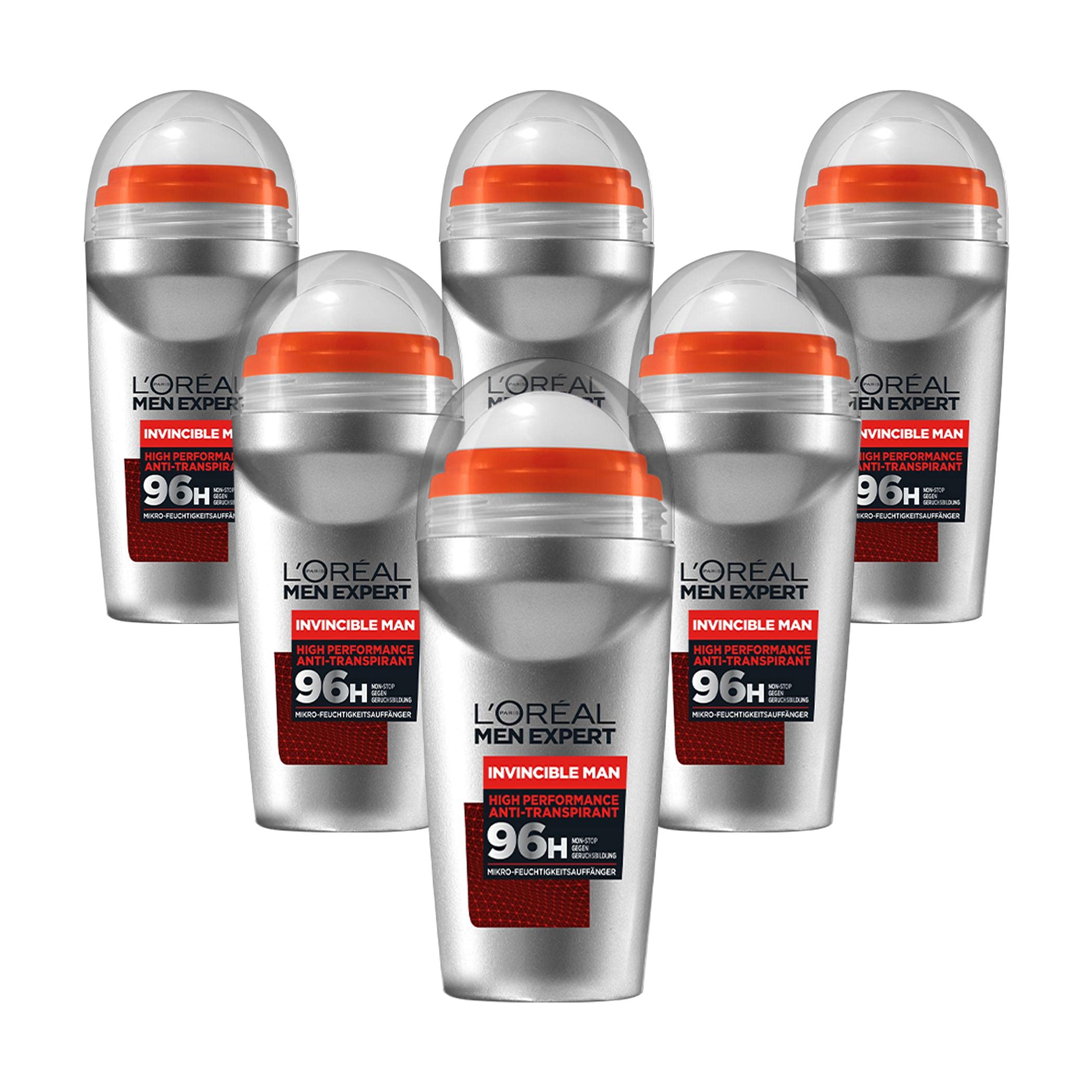 Lăn khử mùi Loreal Men Expert Invincible Man 96h Non Stop, 50ml