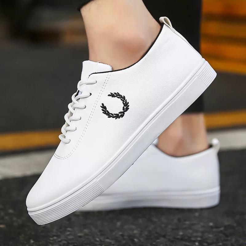 Giày sneaker nam trắng- Mã M17 Kiểu dáng thể thao