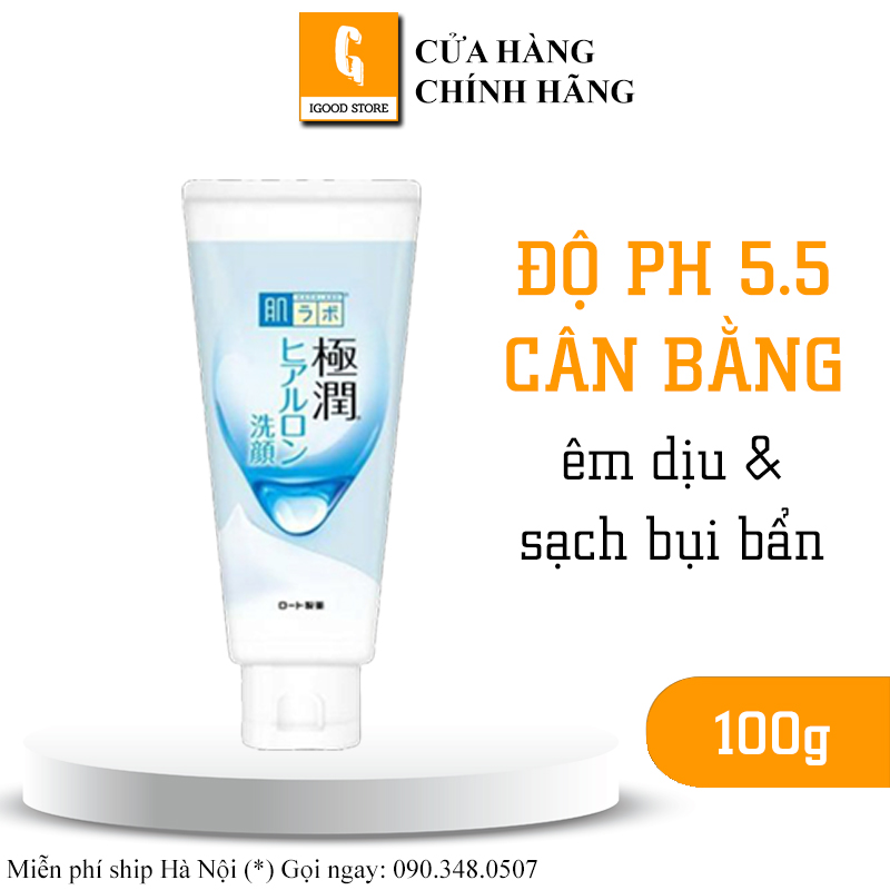 Sữa rửa mặt hada labo vòi 160ml/tuýp 100g