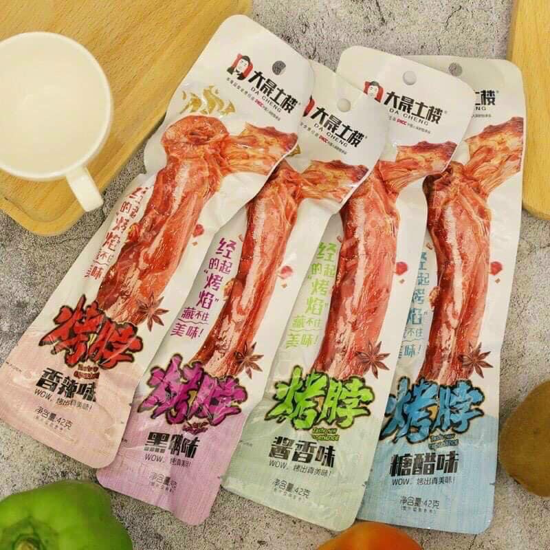 [ SIÊU RẺ] bịch 20 chiếc cổ vịt dacheng 42g