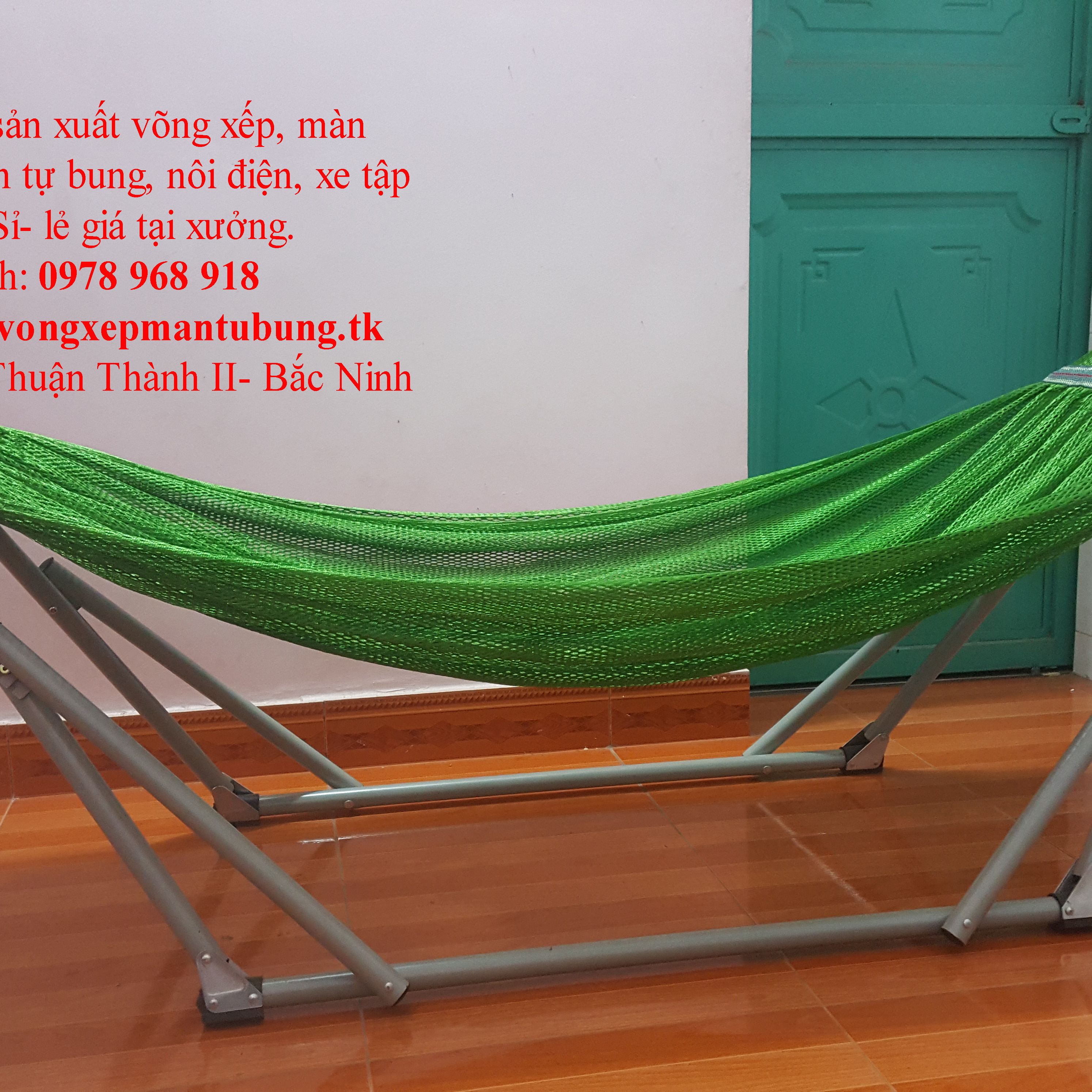 Bộ khung võng xếp duy phương ống phi 32 ( bao gồm: Khung+ võng lưới)