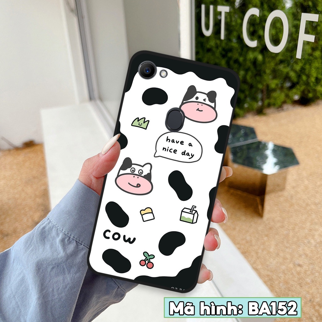 Ốp lưng Oppo F5 / F5 Youth / F7, ốp điện thoại oppo hình bò sữa dễ thương