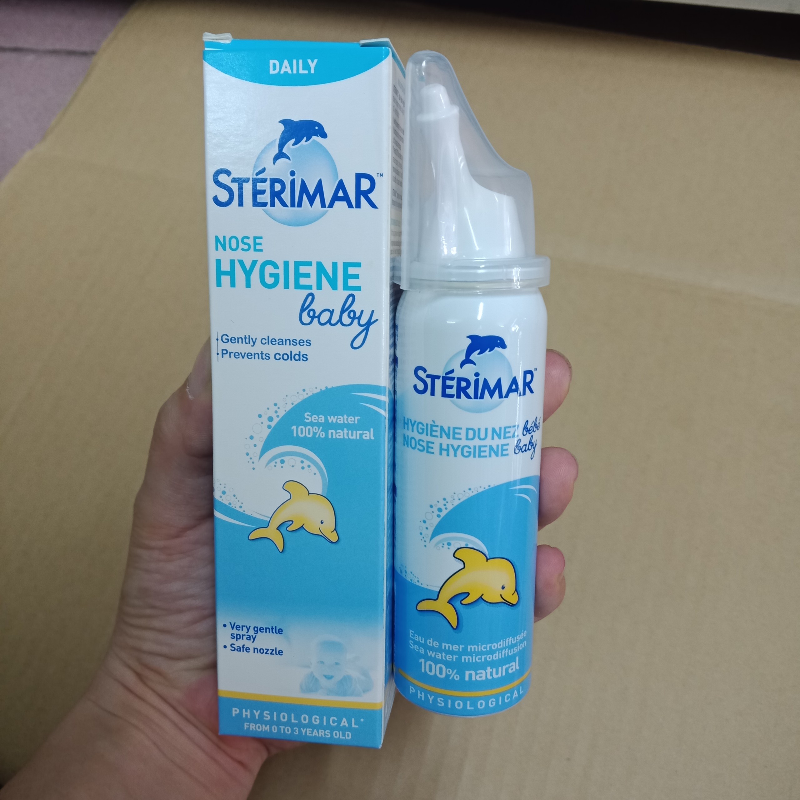 DUNG DỊCH NƯỚC MUỐI XỊT MŨI CHO TRẺ EM STERIMAR (50ML)