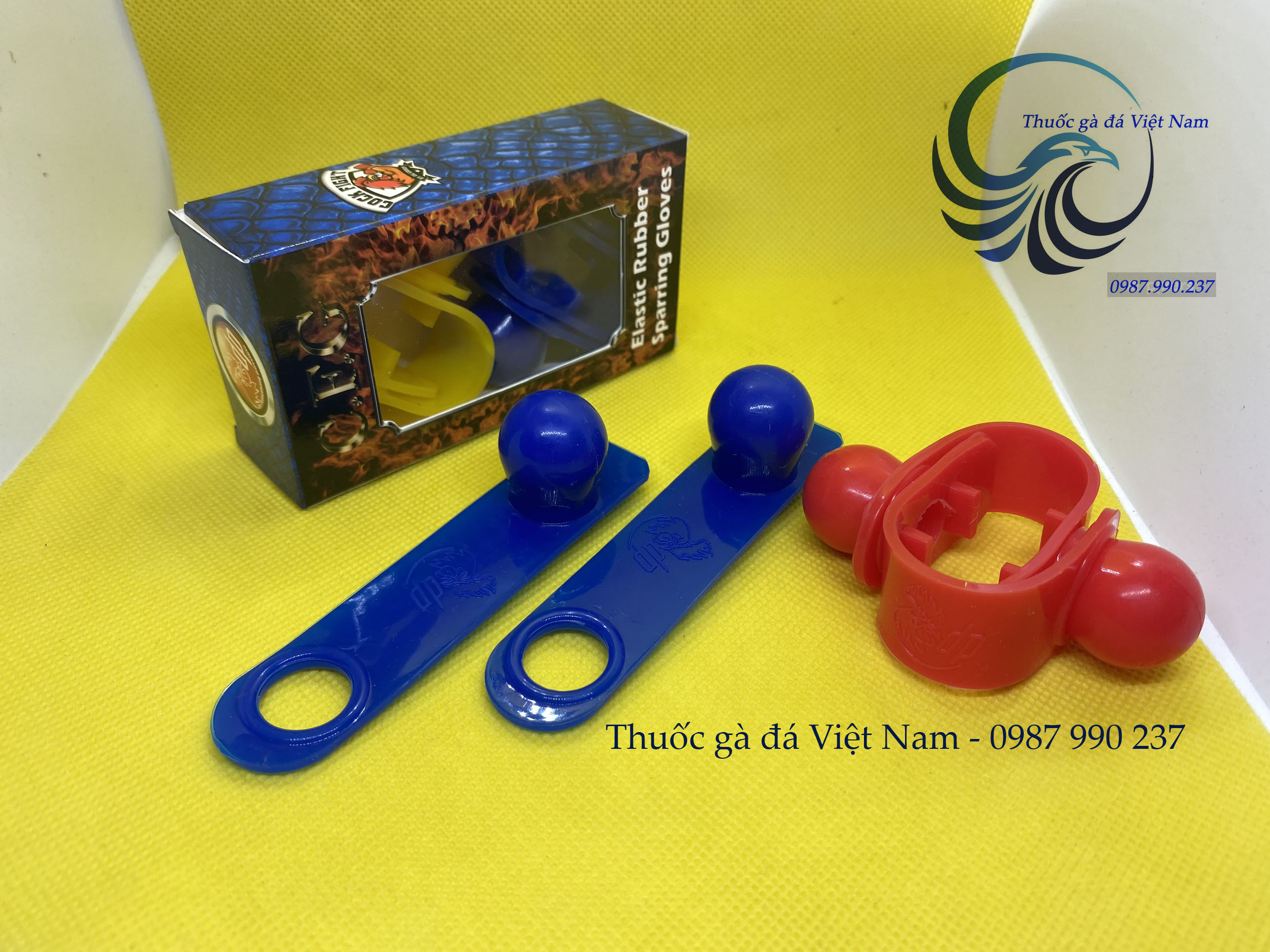 Bịt cựa cao su gà nòi (1 bộ 4 cái)