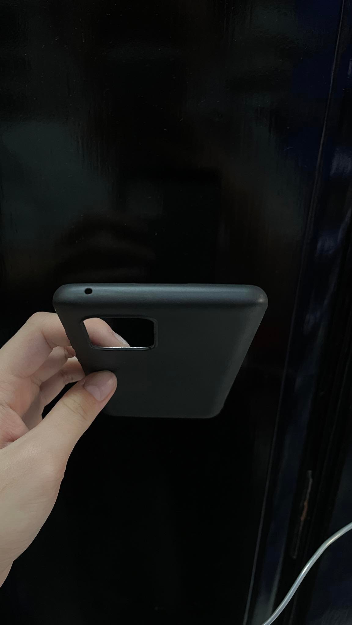 ốp lưng samsung S10 lite dẻo đen